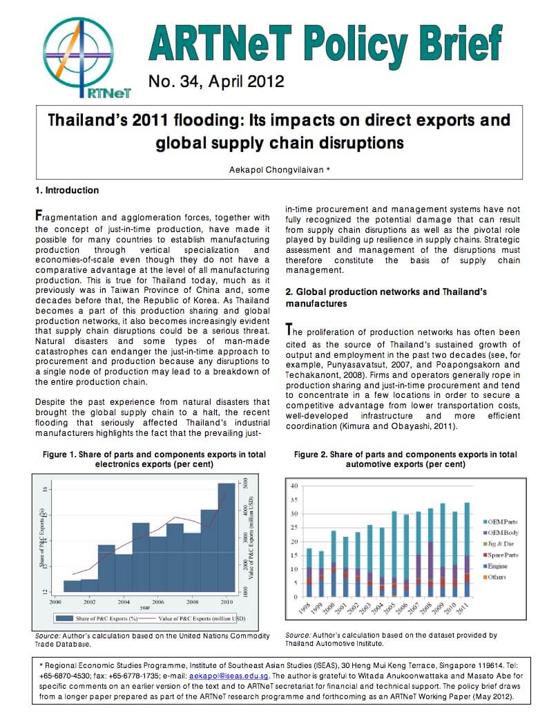 thailand flooding