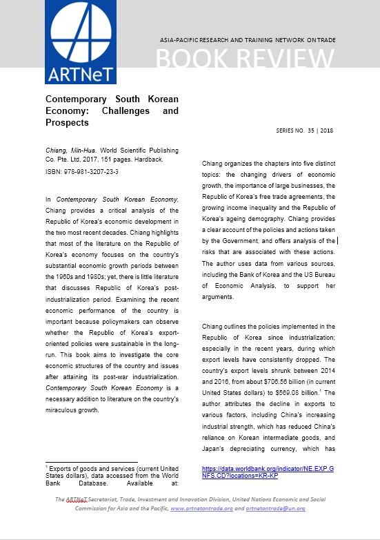 Contemporary South Korean Economy